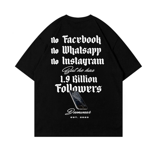 "1,9 Billion" Oversized T Shirt